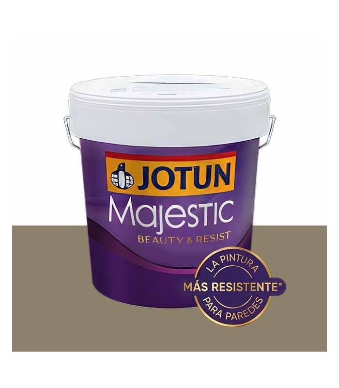 Pintura gris acrílica lavable discrete jotun Majestic Beauty&Resist