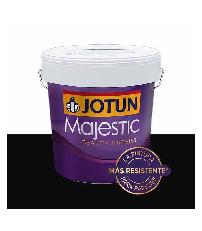Majestic Beauty&Resist pintura lavable jotun shadow black