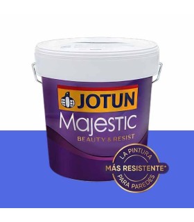 jotun pintura majestic & beauty lavable azul natural energy