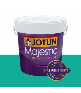 Pintura acrílica lavable Jotun Majestic Beauty verde Bubbly