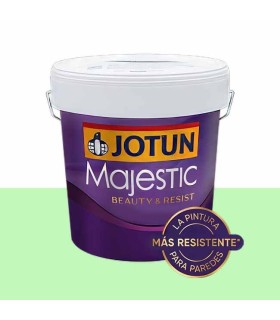 Pintura lavable verde lemon zest Majestic Beauty Jotun