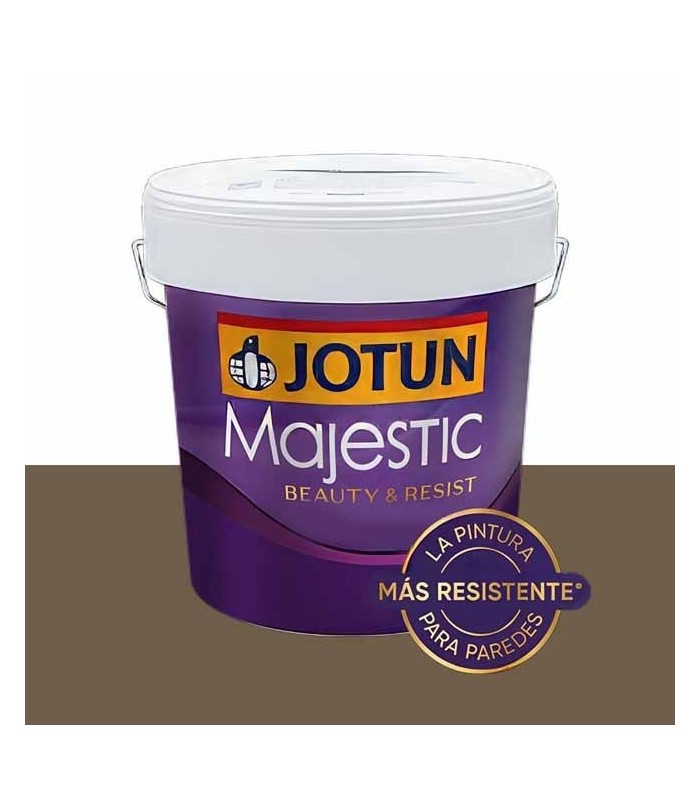 Pintura lavalbe acrílica Majestic jotun marrón solid