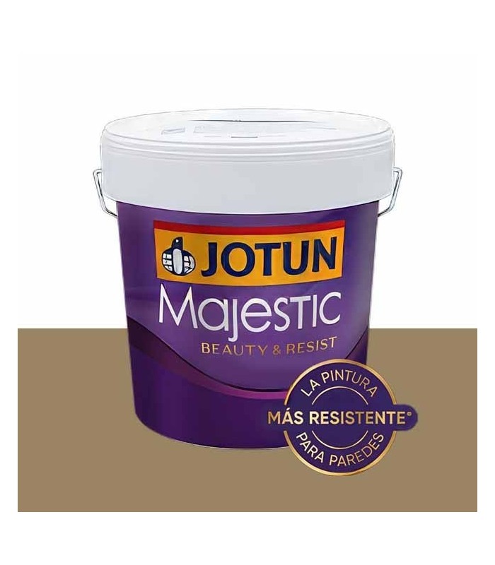 Pintura lavable Majestic jotun marrón nutmeg