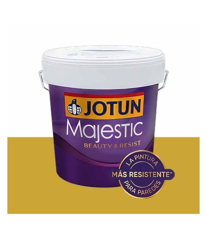 Pintura majestic beauty Jotun amarillo dark pine lavable