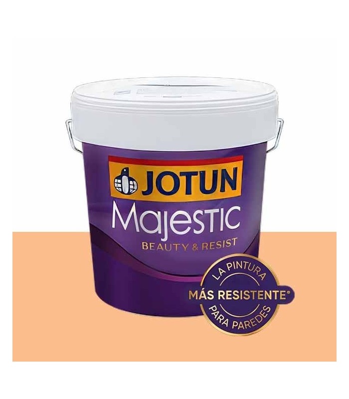 Pintura acrílica lavable roja Majestic Beauty&Resist JOTUN