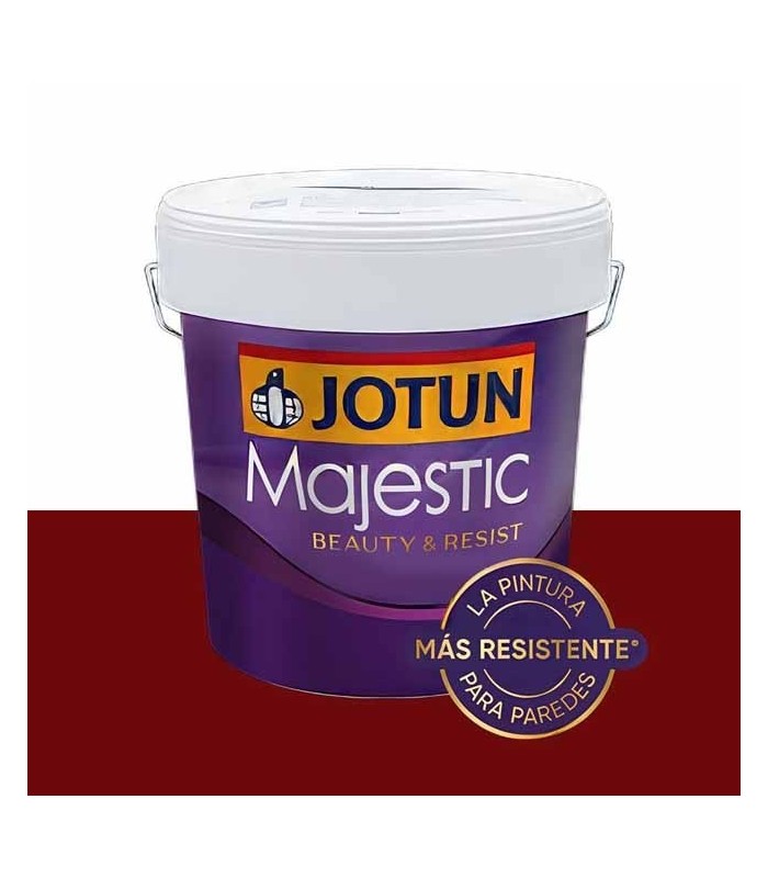 Pintura JOTUN para interiores en tonos rojos y naranjas