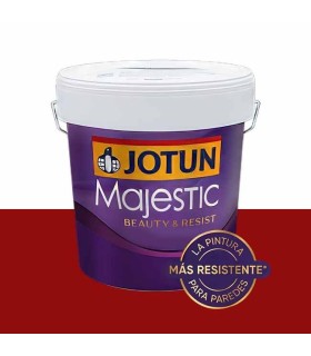 Pintura plástica roja lavable y acrílica de JOTUN