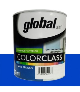 Globalpaint pintura plástica mate azul