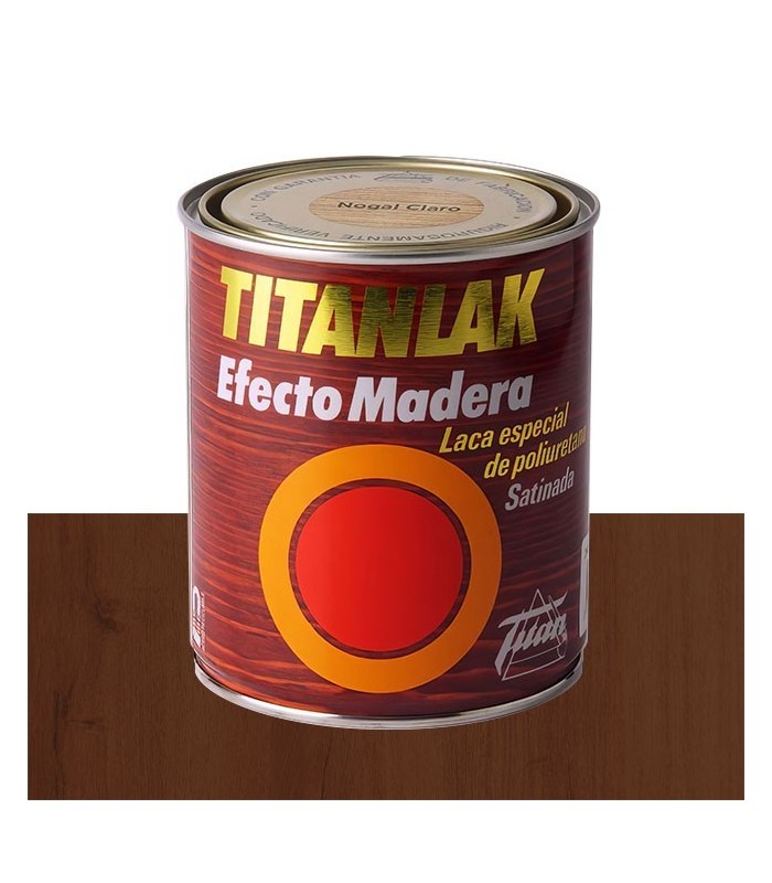 Pintura efecto madera caoba