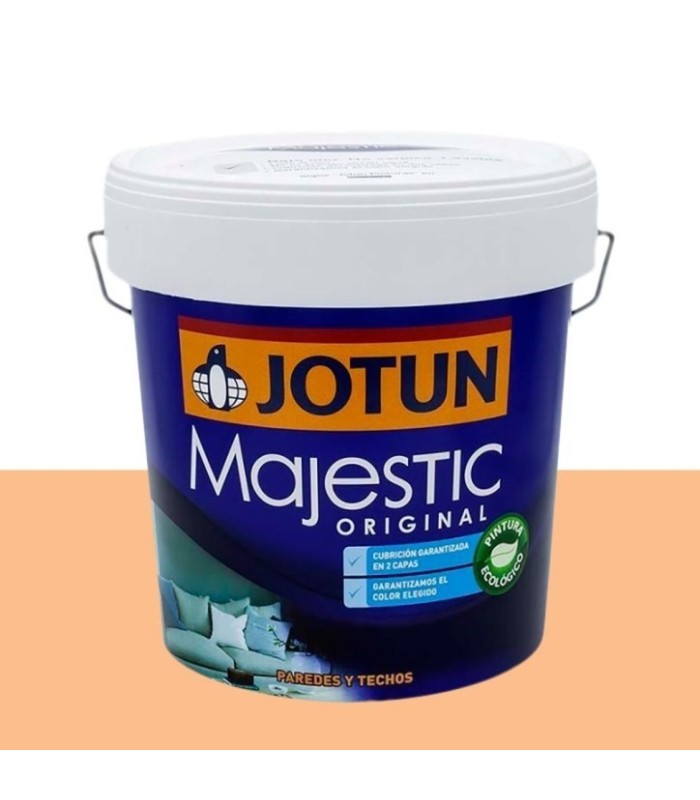 jotun pintura mate majestic original naranja melon shake