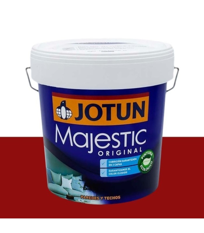 pintura jotun rojo mate bologna Majestic original