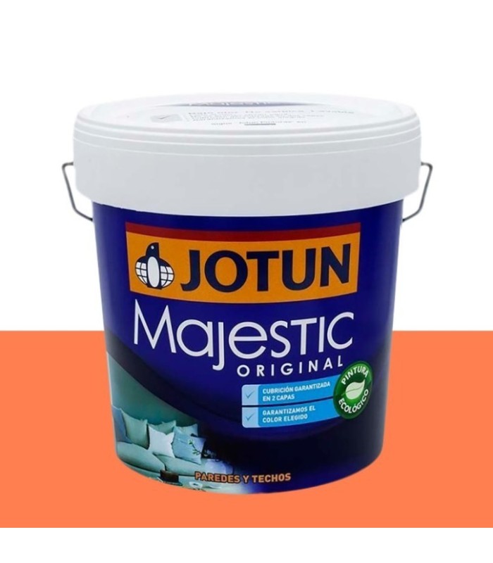pintura majestic original jotun mate naranja butterfly