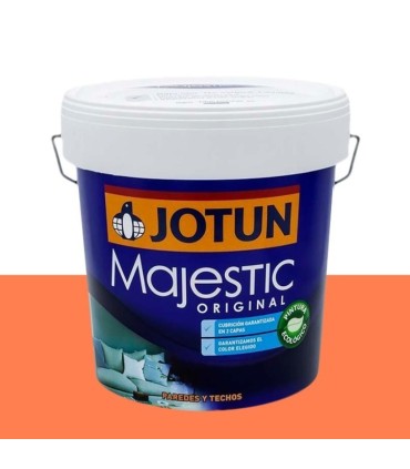 pintura majestic original jotun mate naranja butterfly