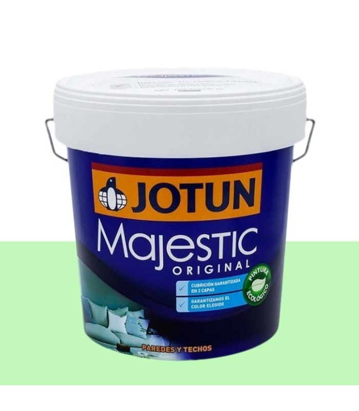 Pintura verde mate lemon majestic original JOTUN