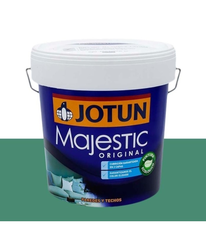 Majestic original Jotun Pintura verde mate Sea Emerald