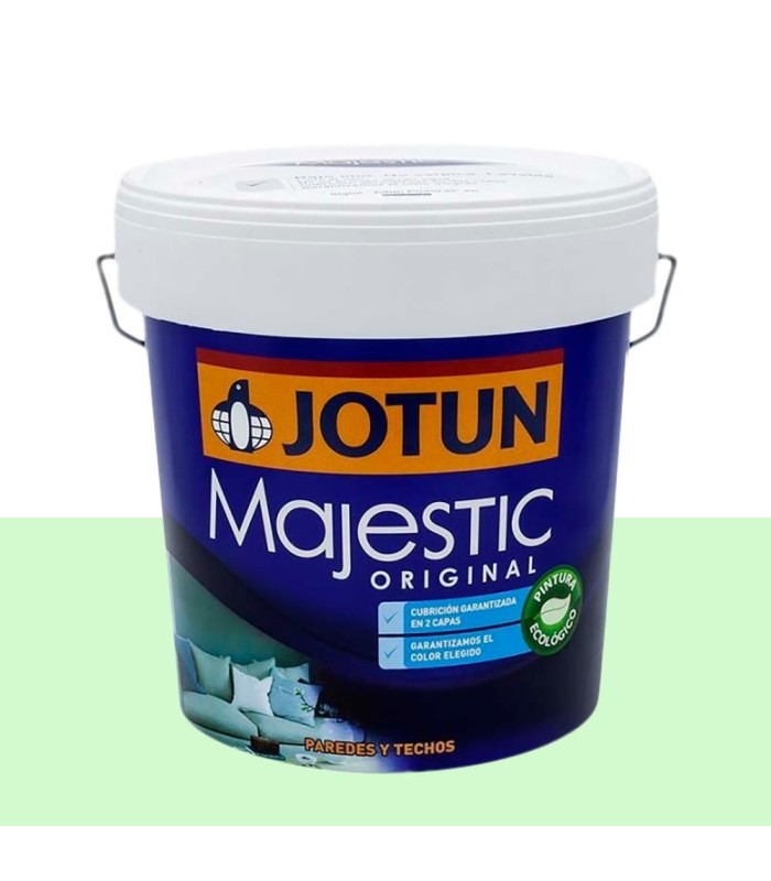 Pintura ecológica verde zanbaq mate JOTUN MAJESTIC ORIGINAL