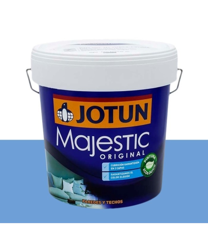 Pintura mate blue Arctic Blue jotun majestic original