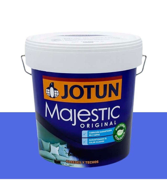 Pintura ecológica azul natural energy mate JOTUN MAJESTIC ORIGINAL