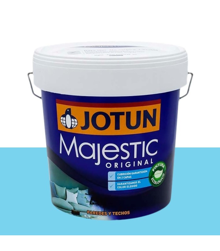 Pintura ecológica azul summer breeze mate JOTUN MAJESTIC ORIGINAL