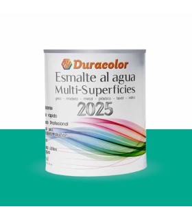 Esmalte al agua verde menta satinado multi-superficie Duracolor