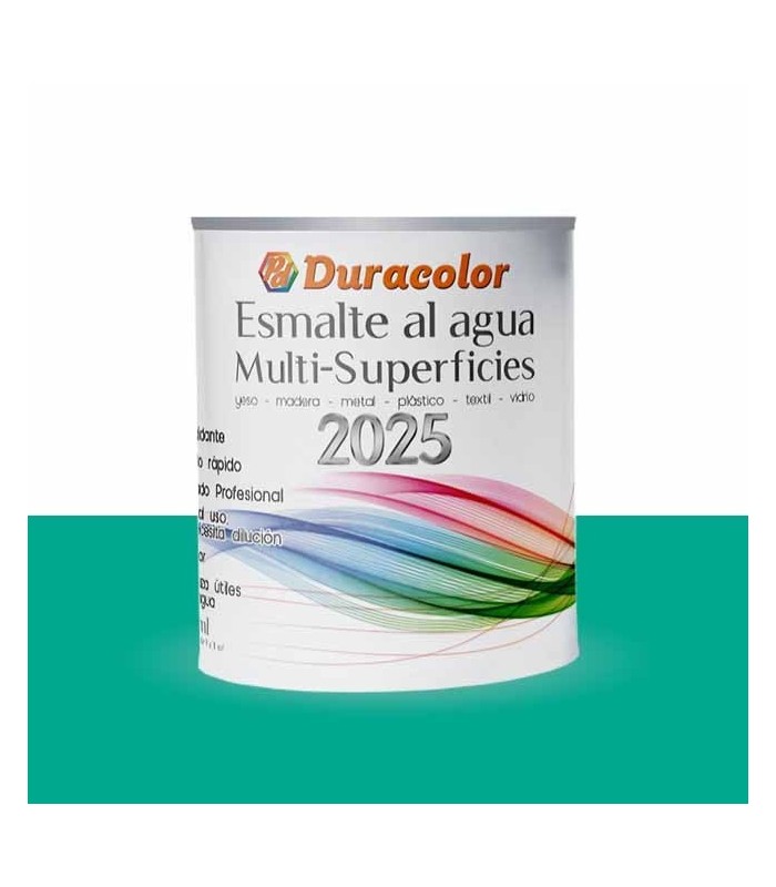 Esmalte al agua verde menta satinado multi-superficie Duracolor