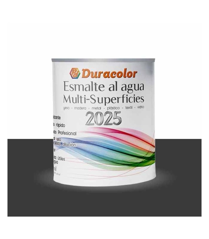 Esmalte al agua gris grafito satinado multi-superficie Duracolor