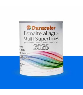 Esmalte al agua azul luminoso satinado multi-superficie Duracolor