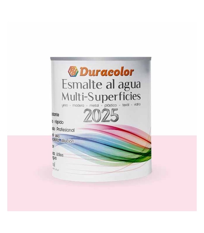 Esmalte al agua rosa pastel satinado multi-superficie Duracolor