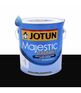Esmalte brillante al agua shadow black para madera y metal Majestic Radiant de Jotun