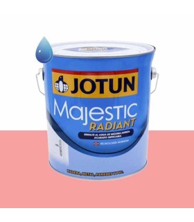 Esmalte brillante al agua princess pink para madera y metal Majestic Radiant de Jotun