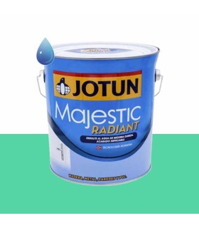 Esmalte brillante al agua cupcake green para madera y metal Majestic Radiant de Jotun