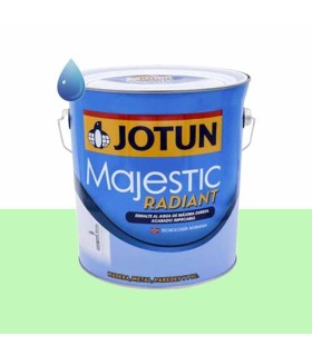 Esmalte brillante al agua lemon zest para madera y metal Majestic Radiant de Jotun