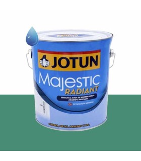 Esmalte brillante al agua sea emerald para madera y metal Majestic Radiant de Jotun