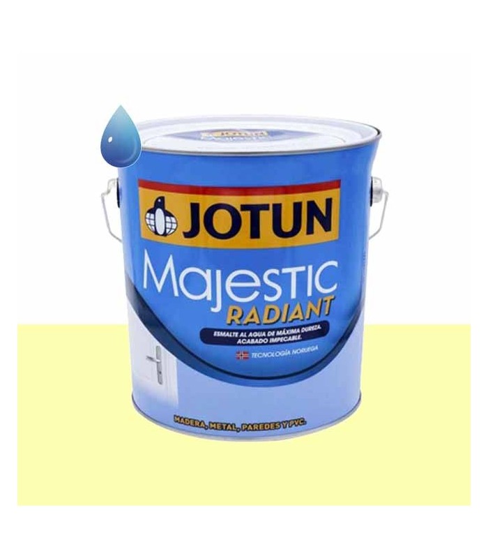 Esmalte brillante al Agua sunkissed para madera y metal Majestic Radiant de Jotun