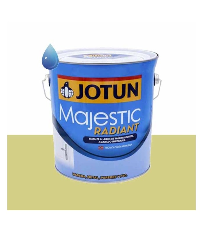 Esmalte brillante al Agua wild rice para madera y metal Majestic Radiant de Jotun
