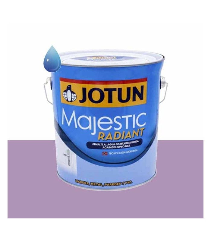 Esmalte brillante al Agua classic blue para madera y metal Majestic Radiant de Jotun