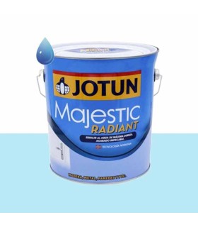 Esmalte brillante al Agua ice turqouise para madera y metal Majestic Radiant de Jotun