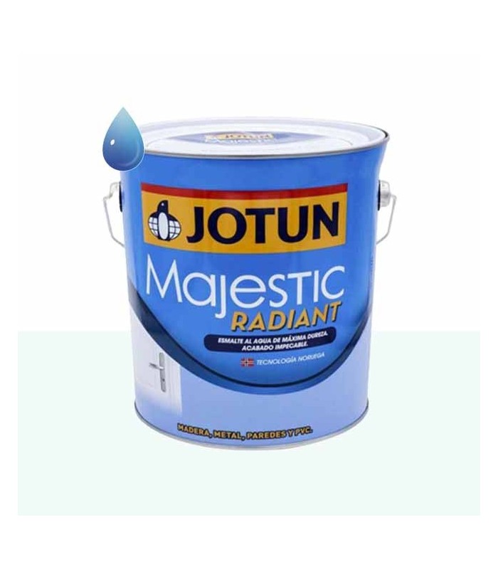 Esmalte brillante al Agua paige para madera y metal Majestic Radiant de Jotun