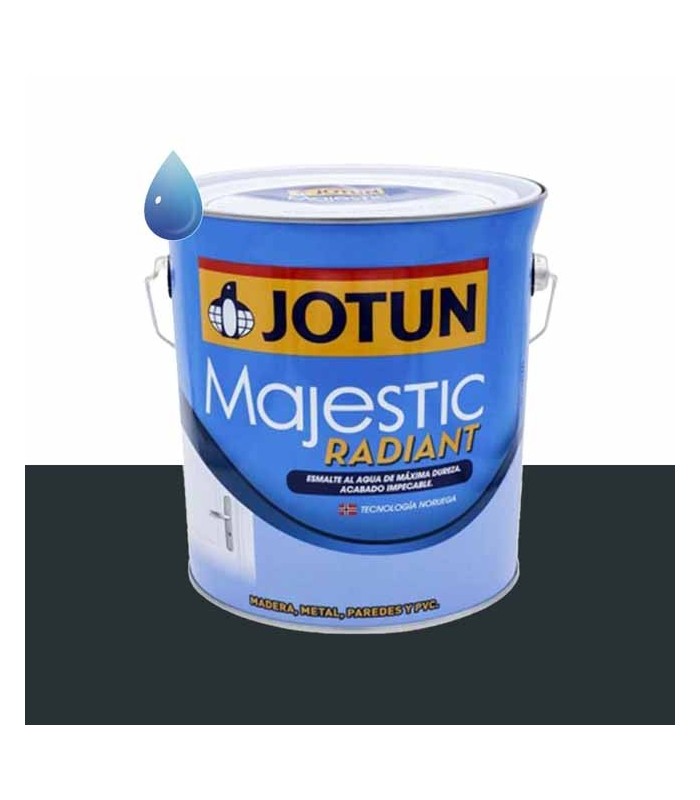 Esmalte brillante al Agua petroli para madera y metal Majestic Radiant de Jotun