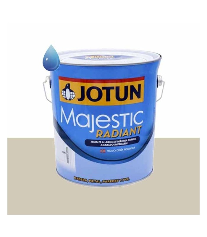 Esmalte brillante al Agua chalk white para madera y metal Majestic Radiant de Jotun