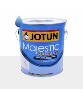 Esmalte brillante al Agua classic white para madera y metal Majestic Radiant de Jotun