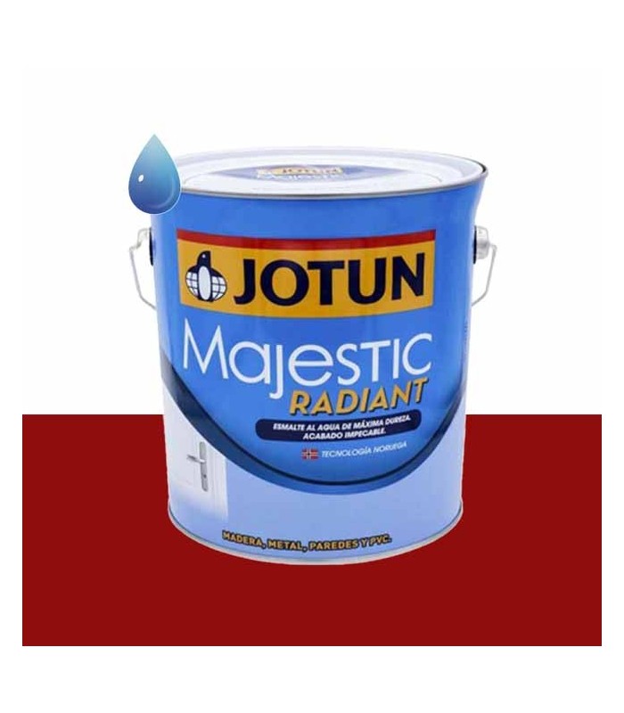 Esmalte brillante al agua bologna para madera y metal Majestic Radiant de Jotun