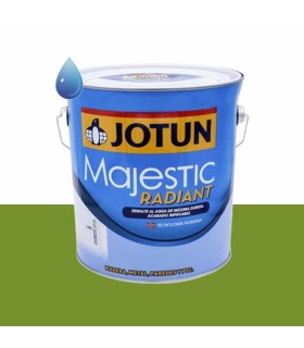 Esmalte brillante al agua april green para madera y metal Majestic Radiant de Jotun