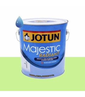 Esmalte brillante al agua kiwi para madera y metal Majestic Radiant de Jotun
