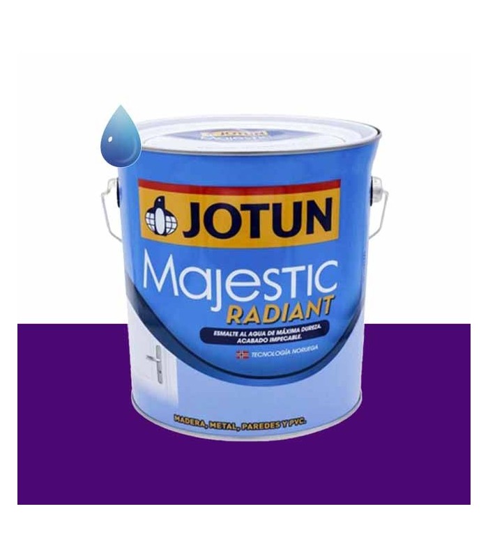Esmalte brillante al agua taaluk para madera y metal Majestic Radiant de Jotun