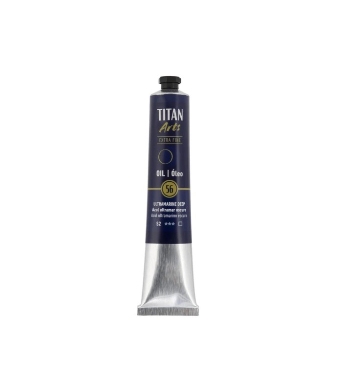 Tubo de óleo Titan Extra Fino azul ultramarino oscuro
