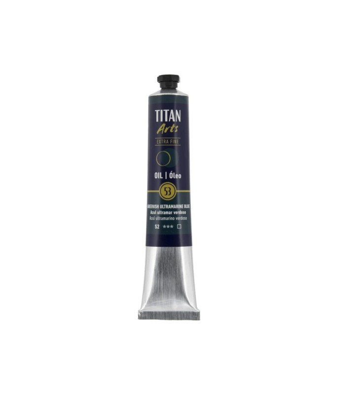 Tubo de óleo Titan Extra Fino azul ultramarino verdoso
