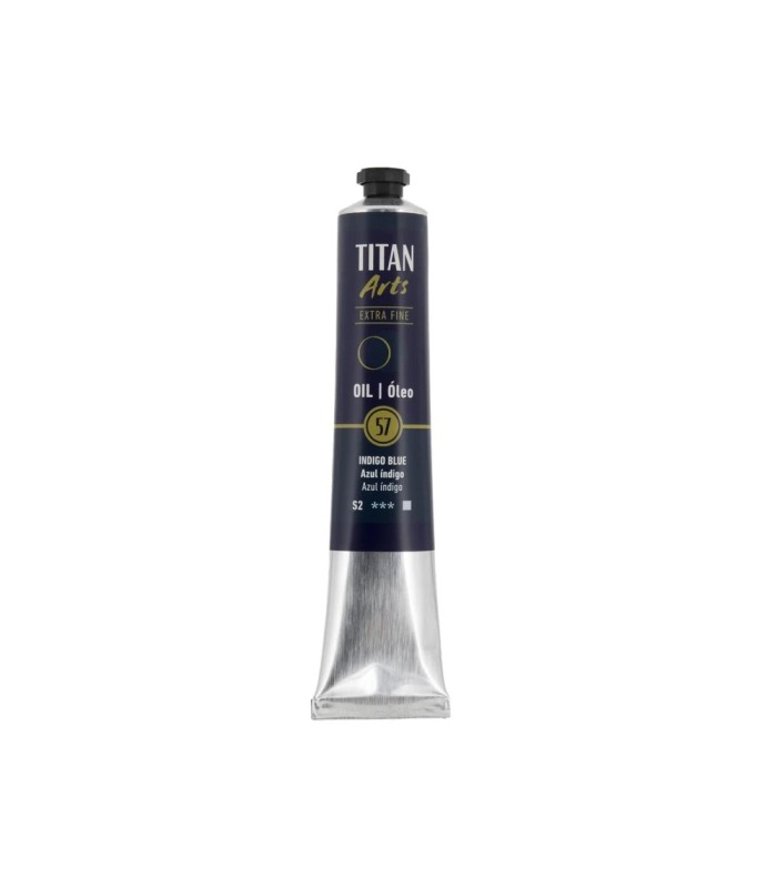 Tubo de óleo Titan Extra Fino azul indigo