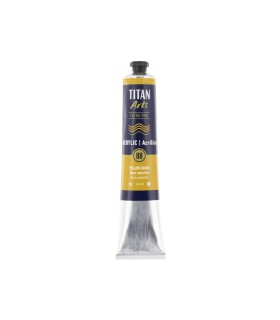 Tubo de óleo Titan Extra Fino ocre amarillo