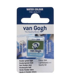 Medio Godets acuarela Van Gogh verde hooker